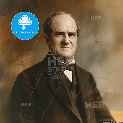 William Jennings Bryan, 1860 - 1925, American lawyer and politician - A Man In A Suit And Bow Tie