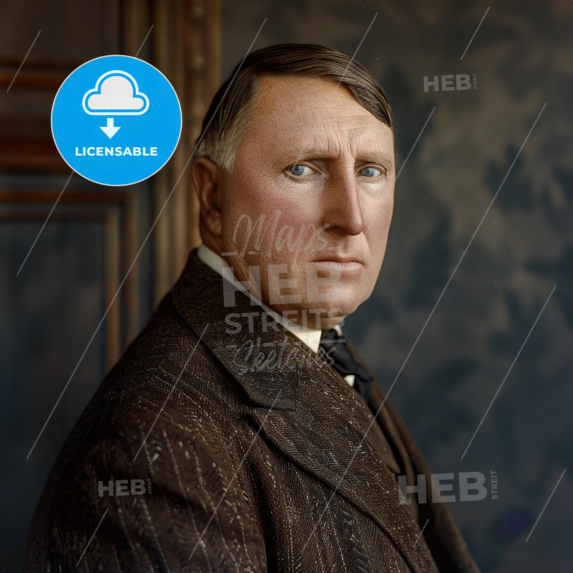 William Randolph Hearst, 1863 - 1951, American newspaper magnate - A Man In A Suit