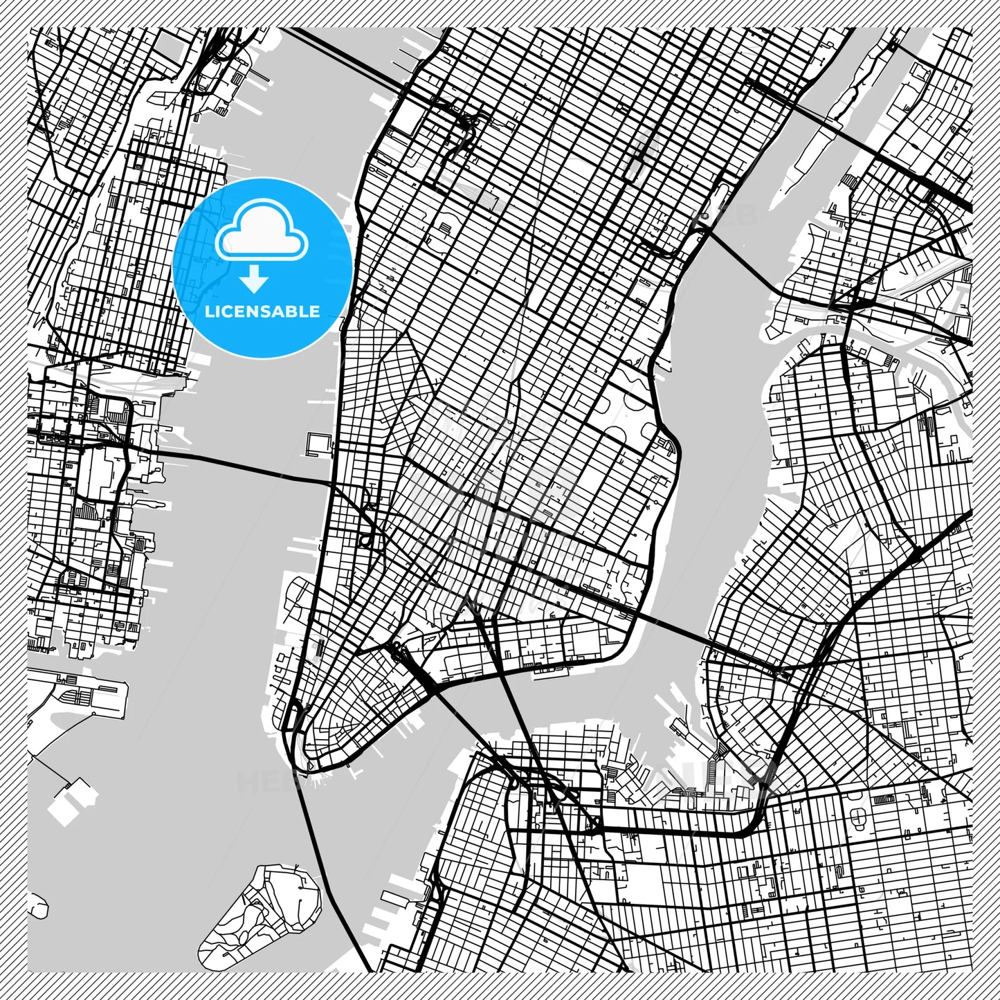 CUSTOM HIGH-RESOLUTION MAPS