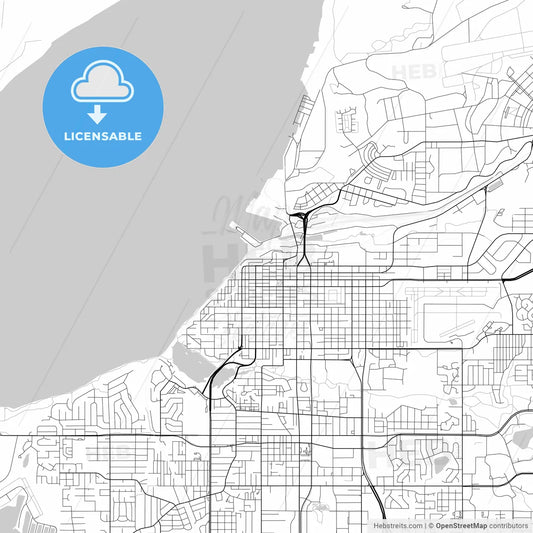 Map of Anchorage, Alaska