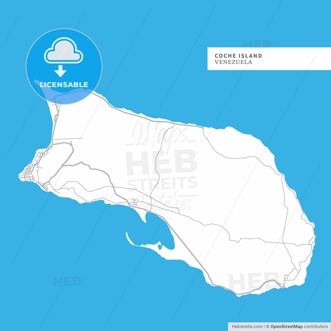 Map of Coche Island