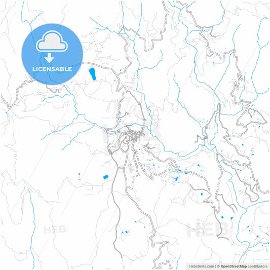 San Bartolomé de Tirajana, Las Palmas, Spain, city map with high resolution roads.