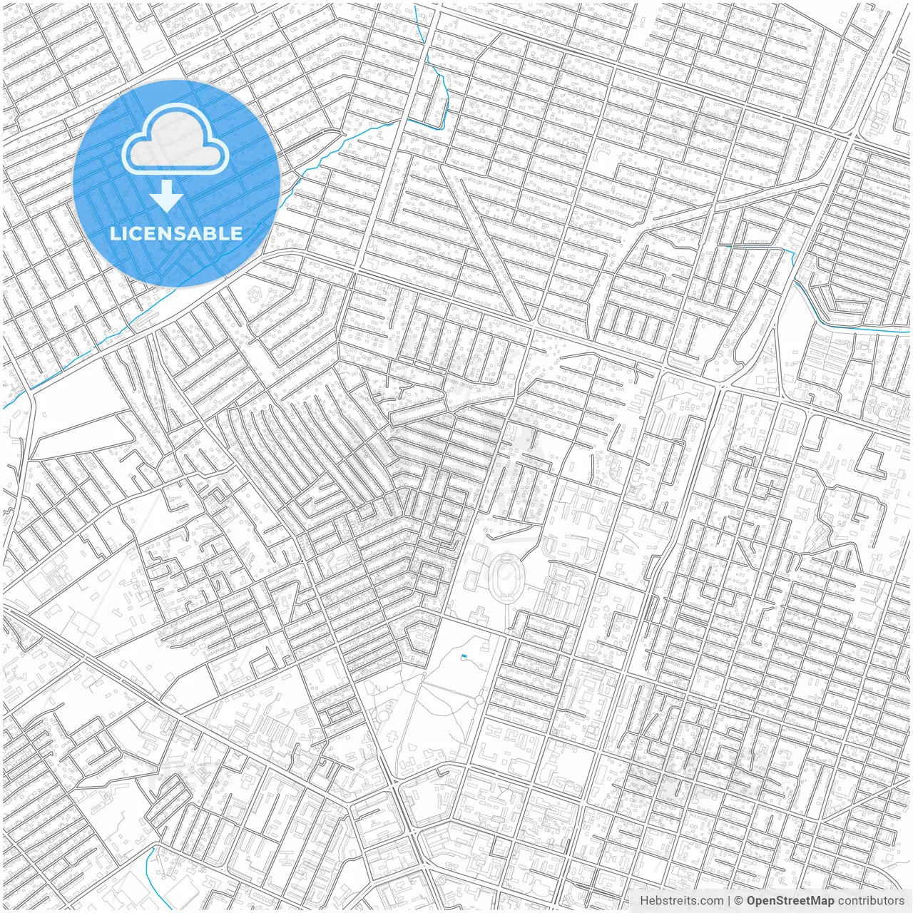 Shymkent, South Kazakhstan Region, Kazakhstan, city map with high resolution roads.