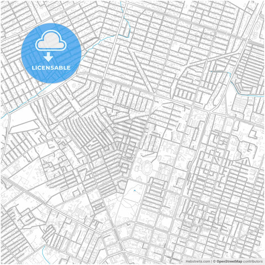 Shymkent, South Kazakhstan Region, Kazakhstan, city map with high resolution roads.