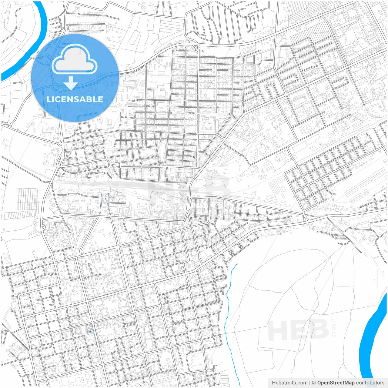 Oral, West Kazakhstan Region, Kazakhstan, city map with high resolution roads.