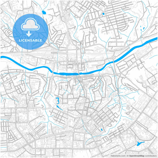 Smolensk, Smolensk Oblast, Russia, city map with high resolution roads.