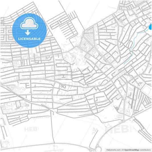 Mikhaylovsk, Stavropol Krai, Russia, city map with high resolution roads.