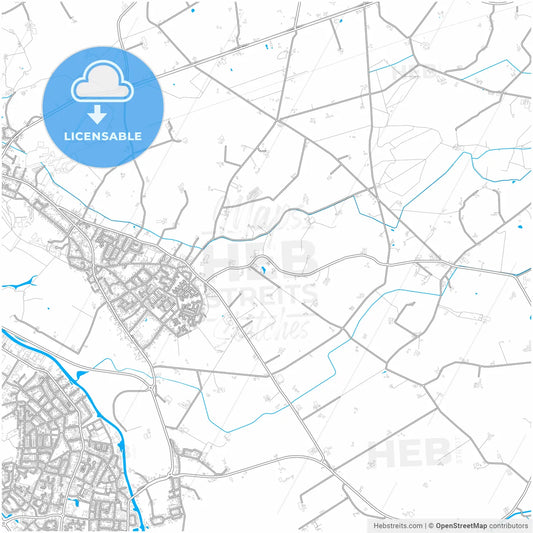 Oude IJsselstreek, Gelderland, Netherlands, city map with high resolution roads.