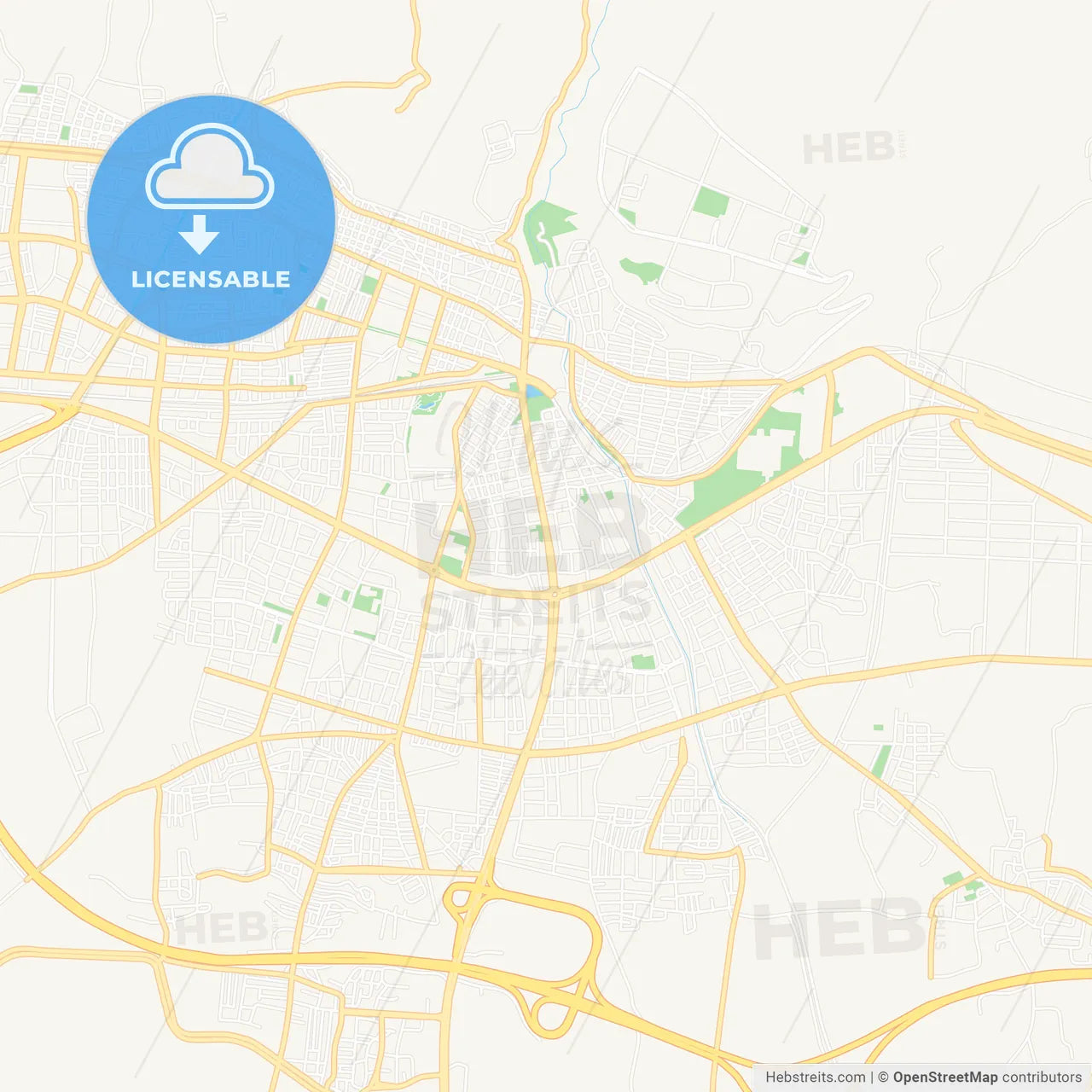 Aydin, Turkey Vector Map - Classic Colors