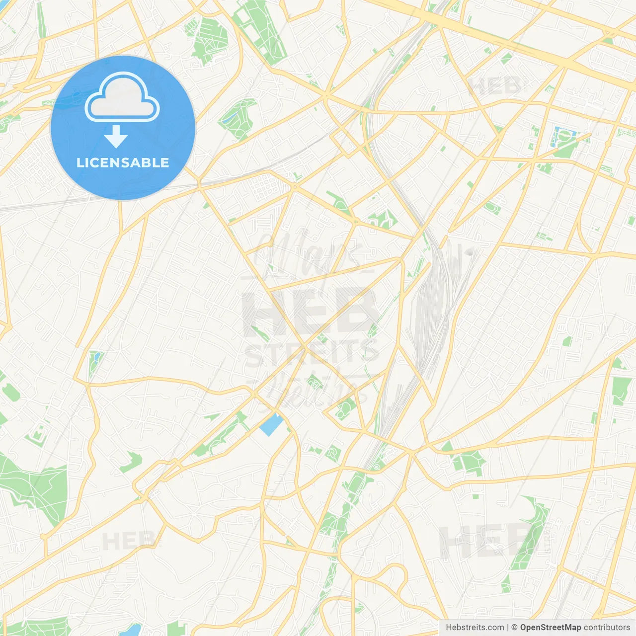 Chatillon, France Vector Map - Classic Colors