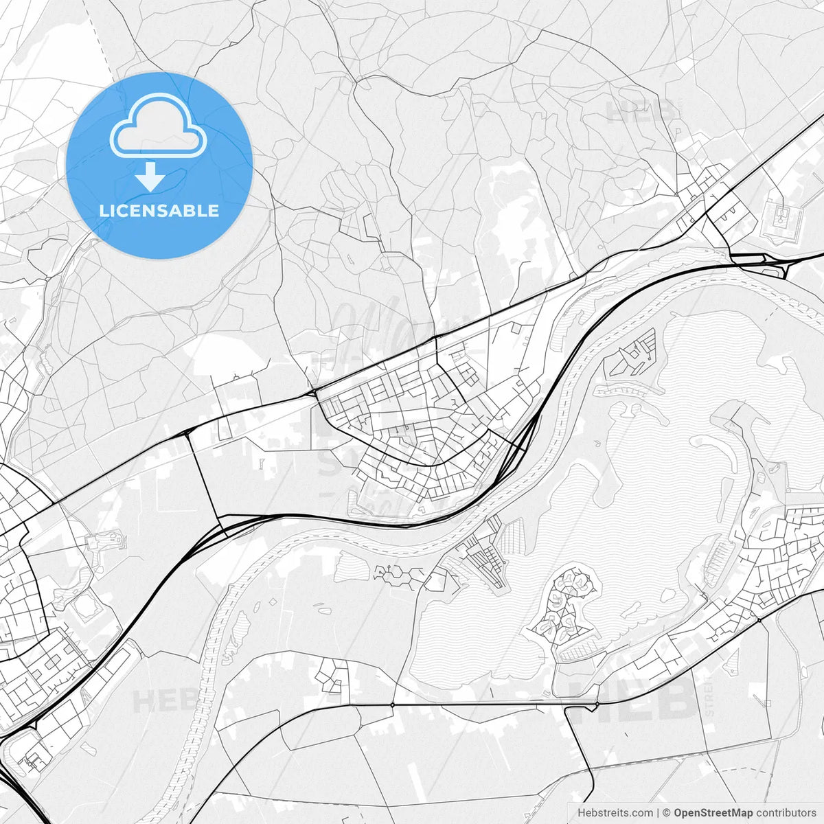 Rheda Map Vector Pdf Map Of Rheden, Netherlands – HEBSTREITS
