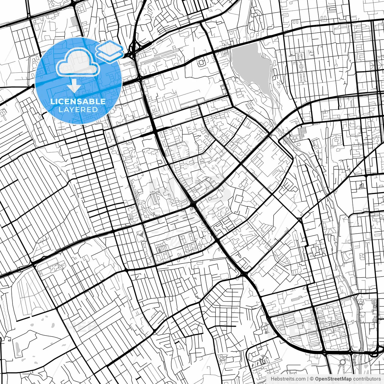 Layered PDF map of Almaty, Capital 1929 - 1997, Kazakhstan
