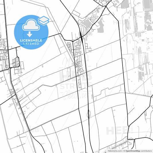 Layered PDF map of Twenterand, Overijssel, Netherlands