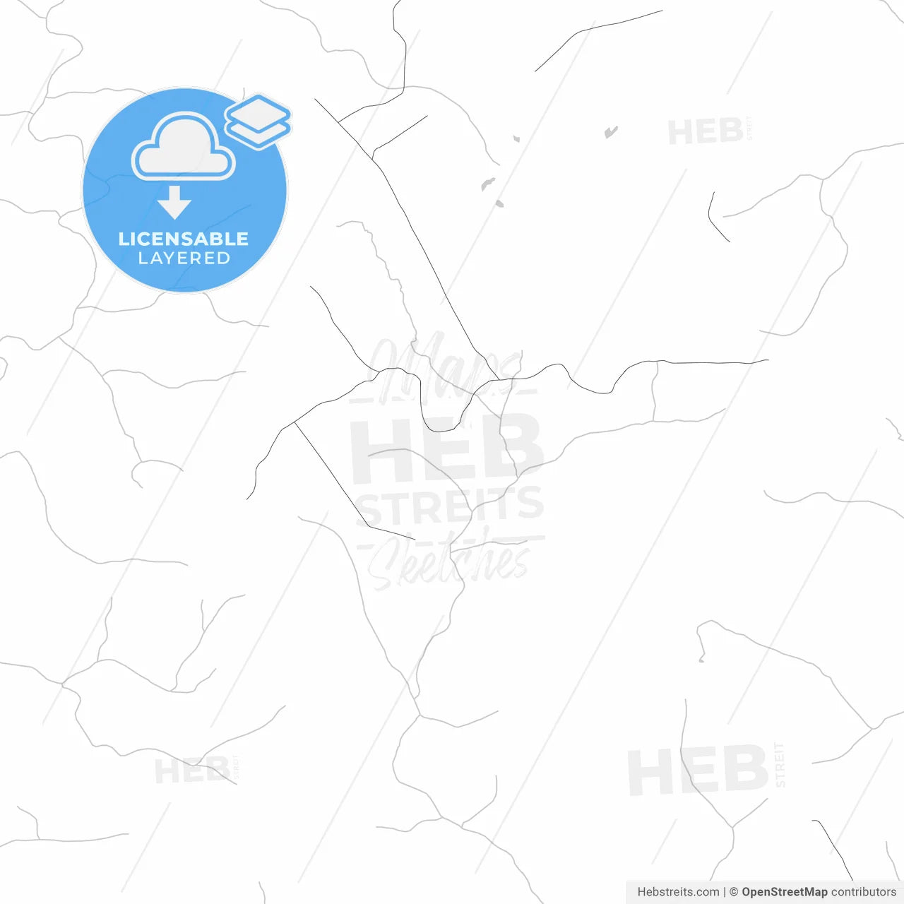 Layered PDF map of Cape Breton, Nova Scotia, Canada