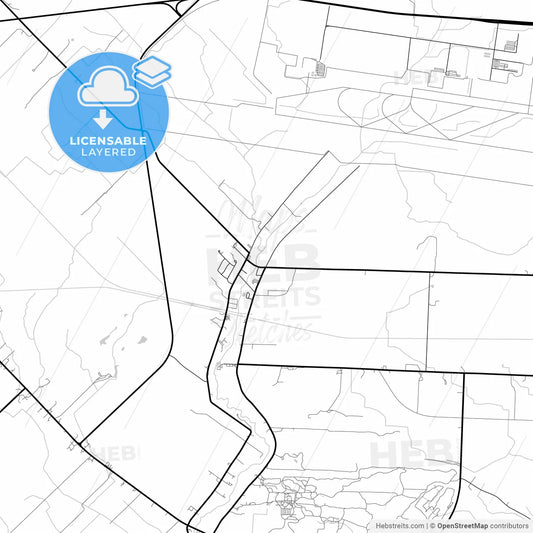 Layered PDF map of Mirabel, Quebec, Canada