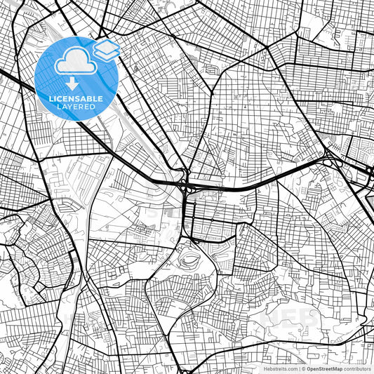 Layered PDF map of Tlaquepaque, Jalisco, Mexico