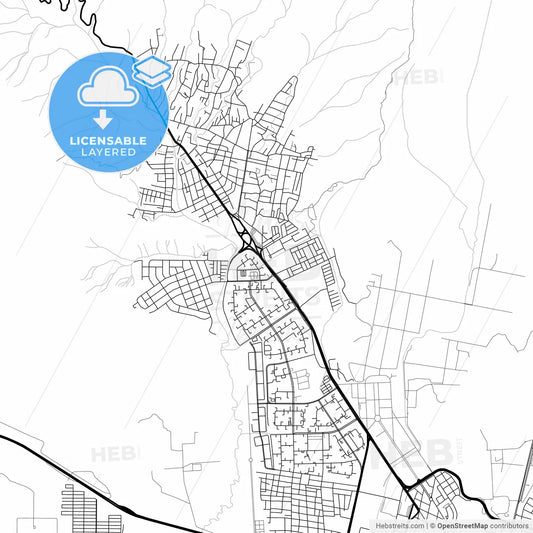 Layered PDF map of El Limon, Venezuela