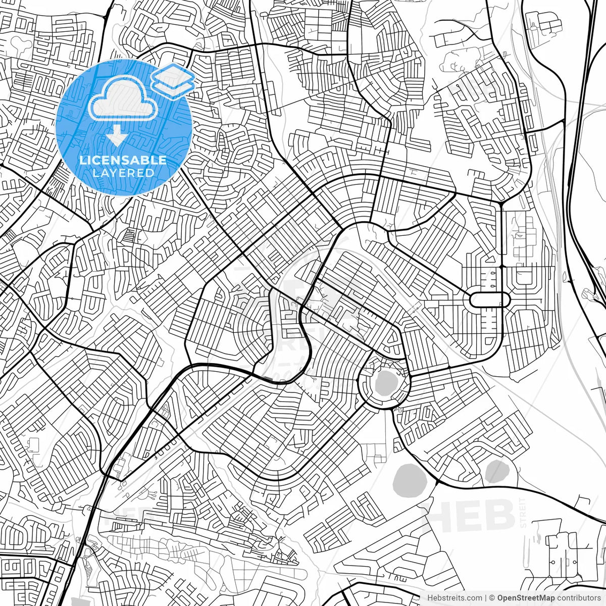 Thembeni Map.pdf Layered Pdf Map Of Tembisa, South Africa – HEBSTREITS
