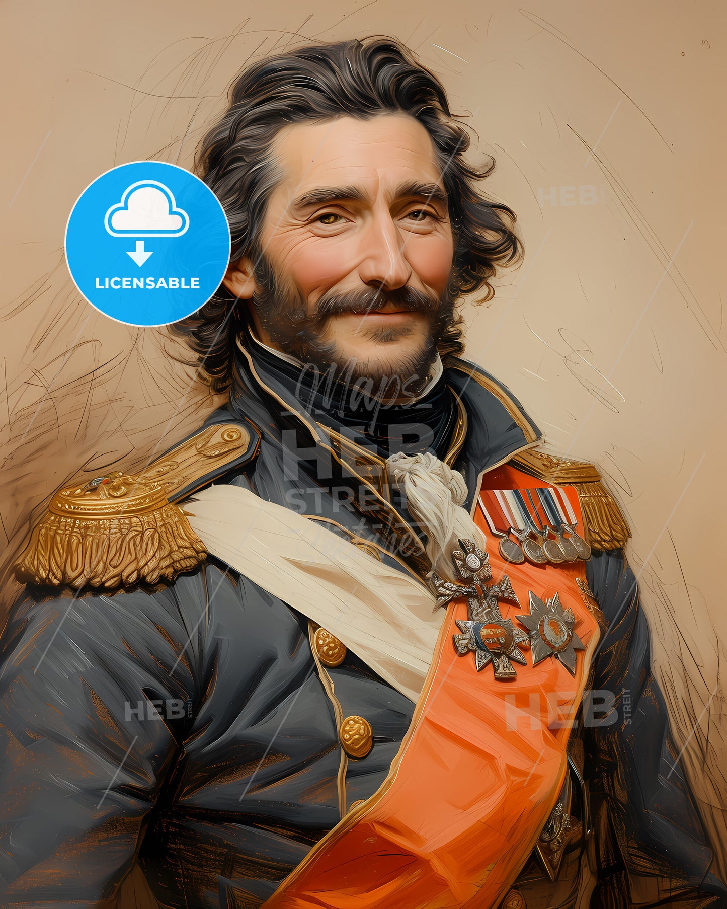 Charles III, Spain, 1716 - 1788, a man in a military uniform