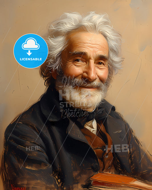 Anders, Celsius, 1701 - 1744, a man with white hair and beard