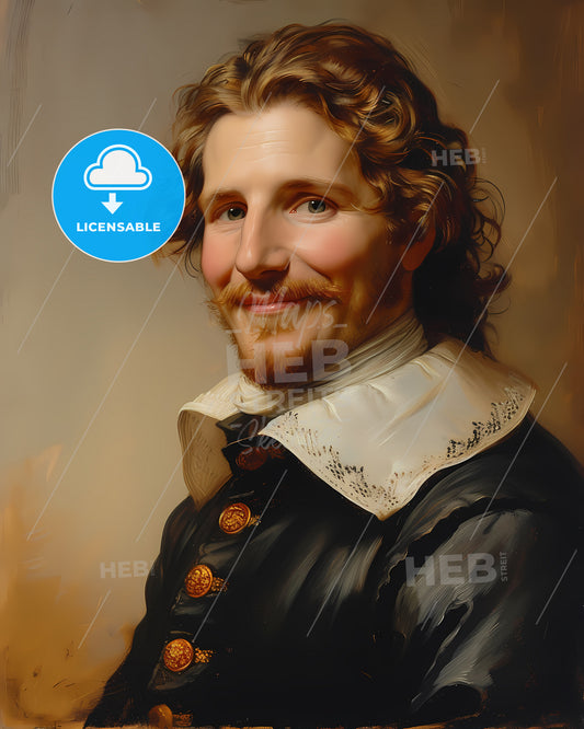 Jean-Baptiste, Lully, 1632 - 1687, a man in a black coat