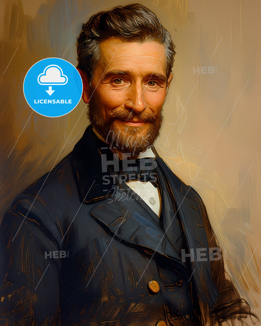 Wilhelm, Roentgen, 1845 - 1923, a man in a suit