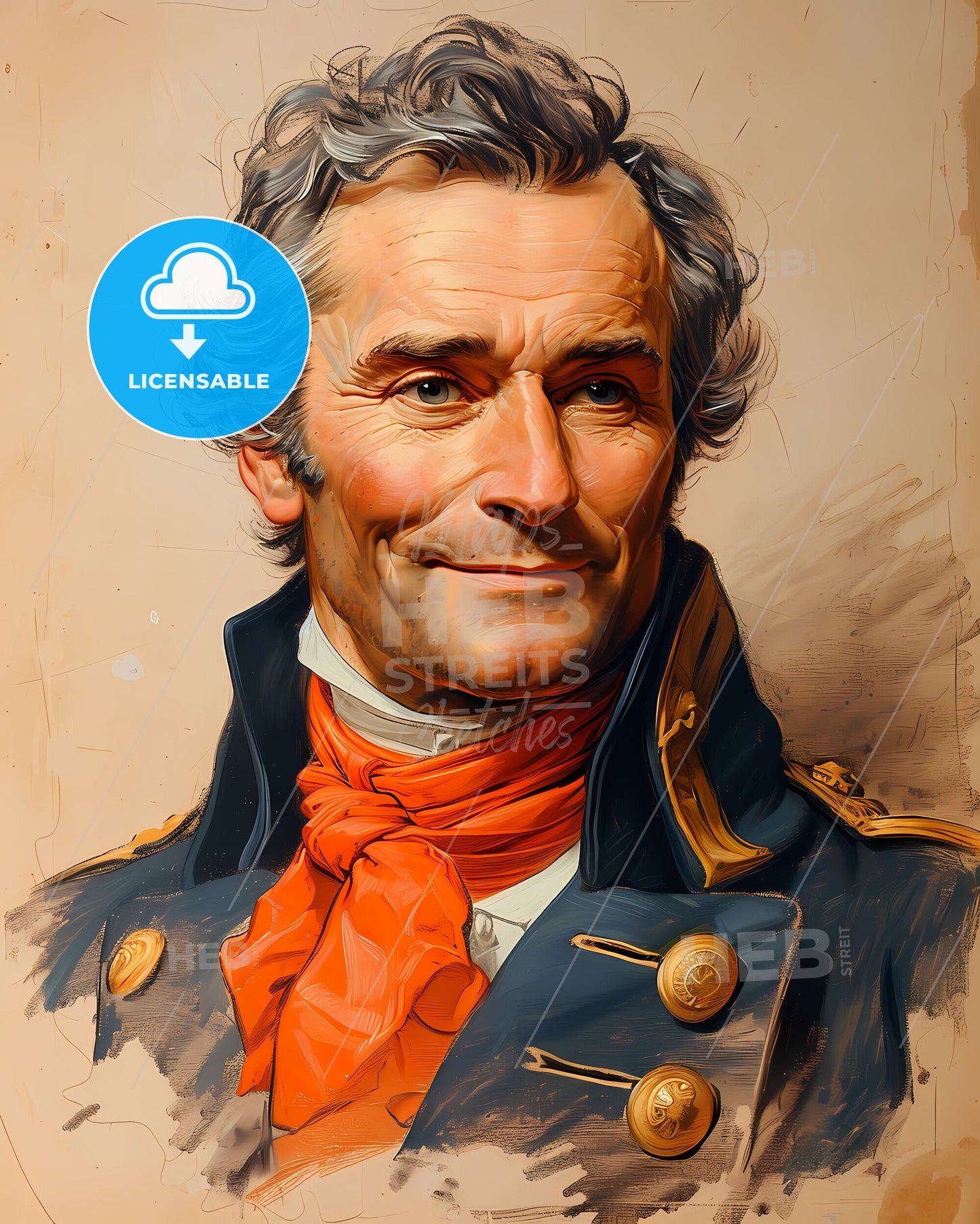 Admiral, George Anson, 1697 - 1762, a man in a military uniform