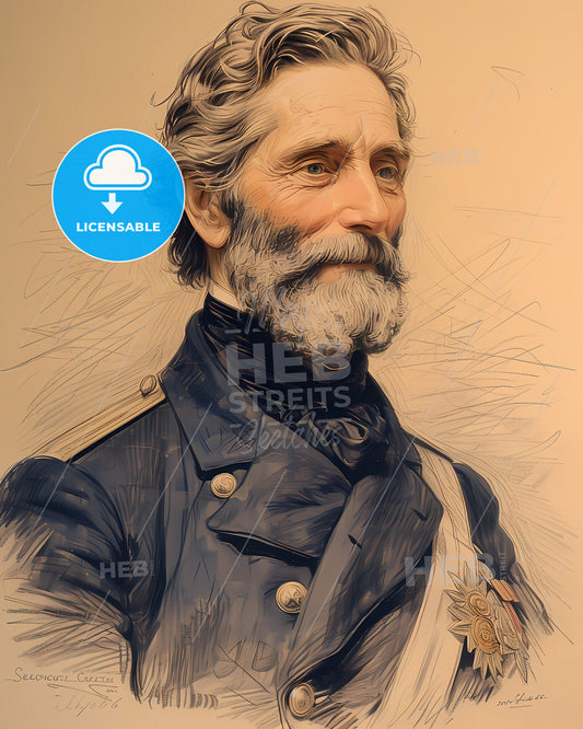 General, John Sedgwick, 1813 - 1864, a man in a military uniform