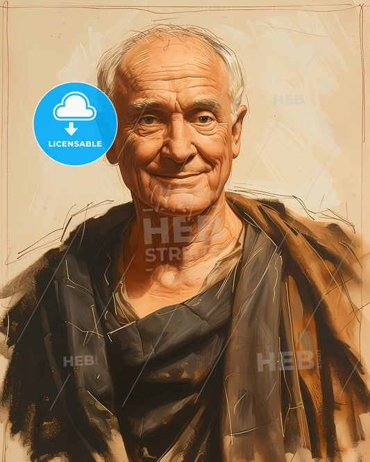Cicero, 106 BC - 43 BC, a man smiling for the camera