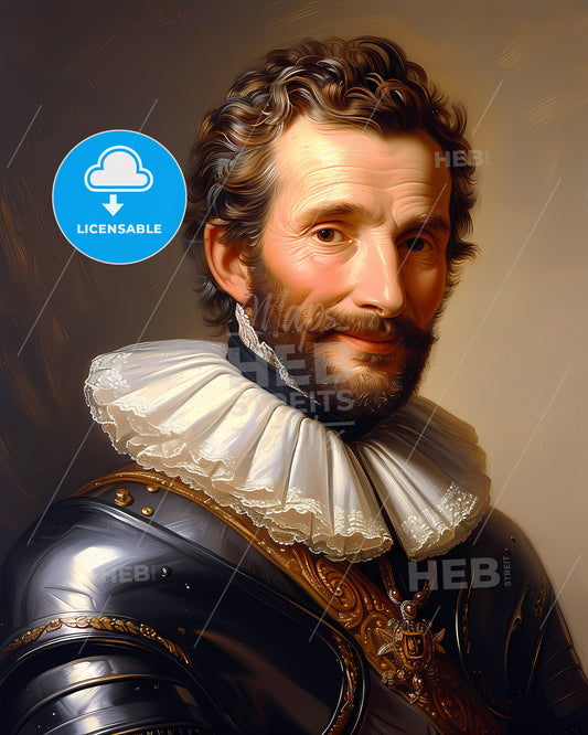 Francis I, King of France, 1494 - 1547, a man in a garment