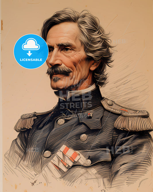 General, George McClellan, 1826 - 1885, a man in a military uniform