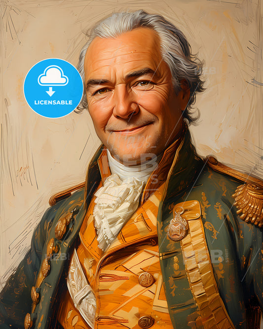 General, Robert Clive, 1725 - 1774, a man in military uniform