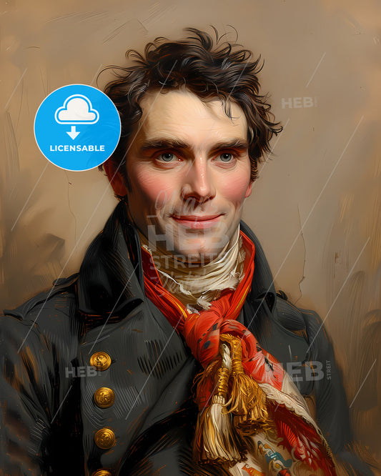 Admiral, Horatio Nelson, 1758 - 1805, a man in a black coat