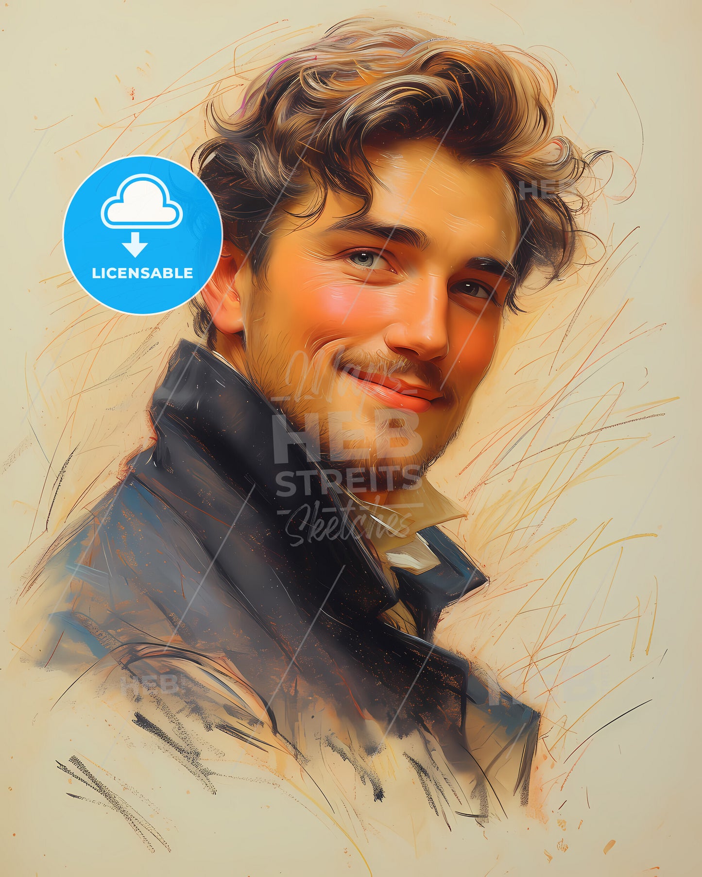 John, Keats, 1795 - 1821, a man smiling for the camera