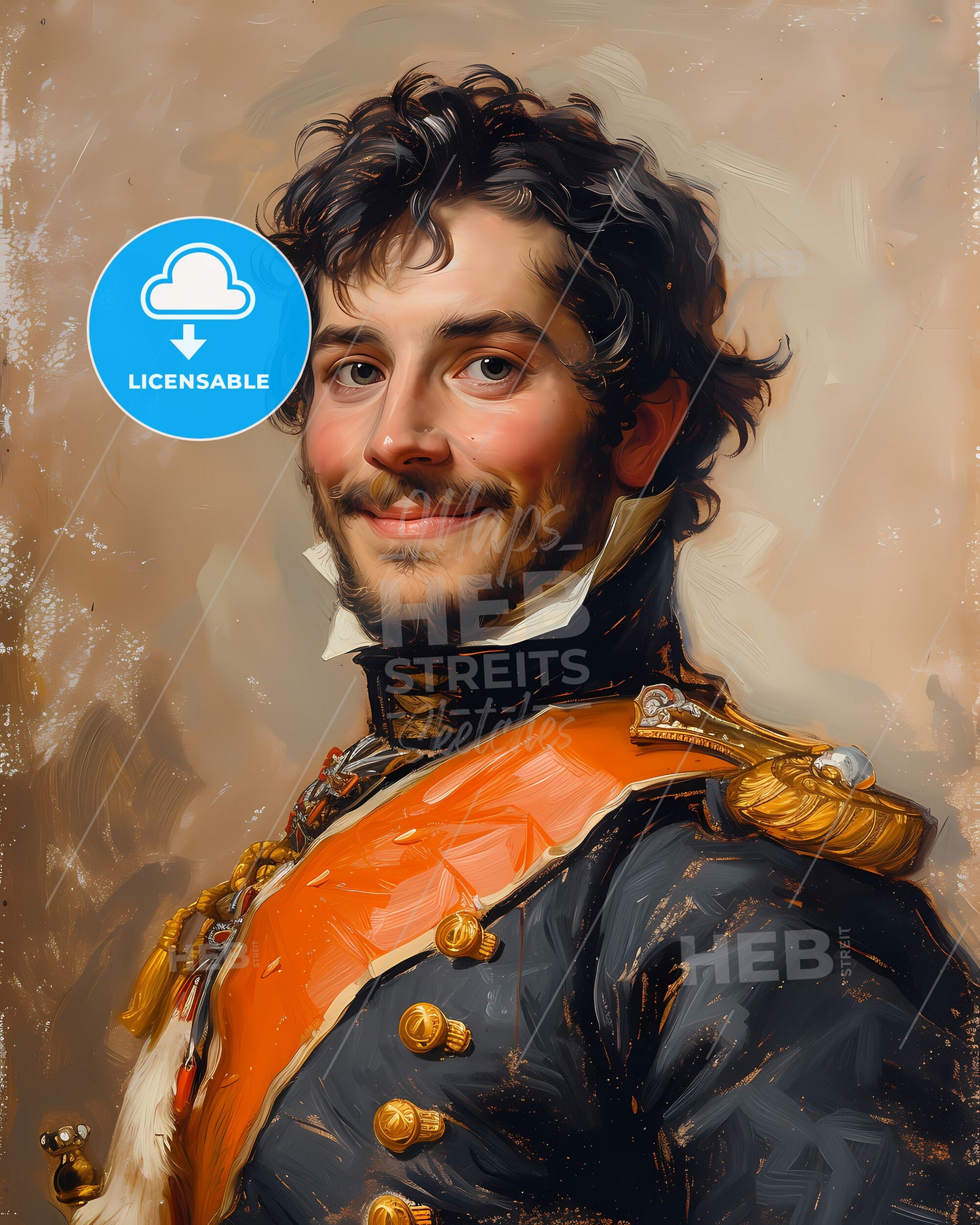 Charles IV, Spain, 1748 - 1819, a man in a uniform