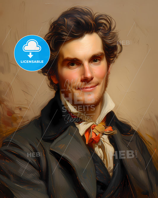 Eli, Whitney, 1765 - 1825, a man in a suit