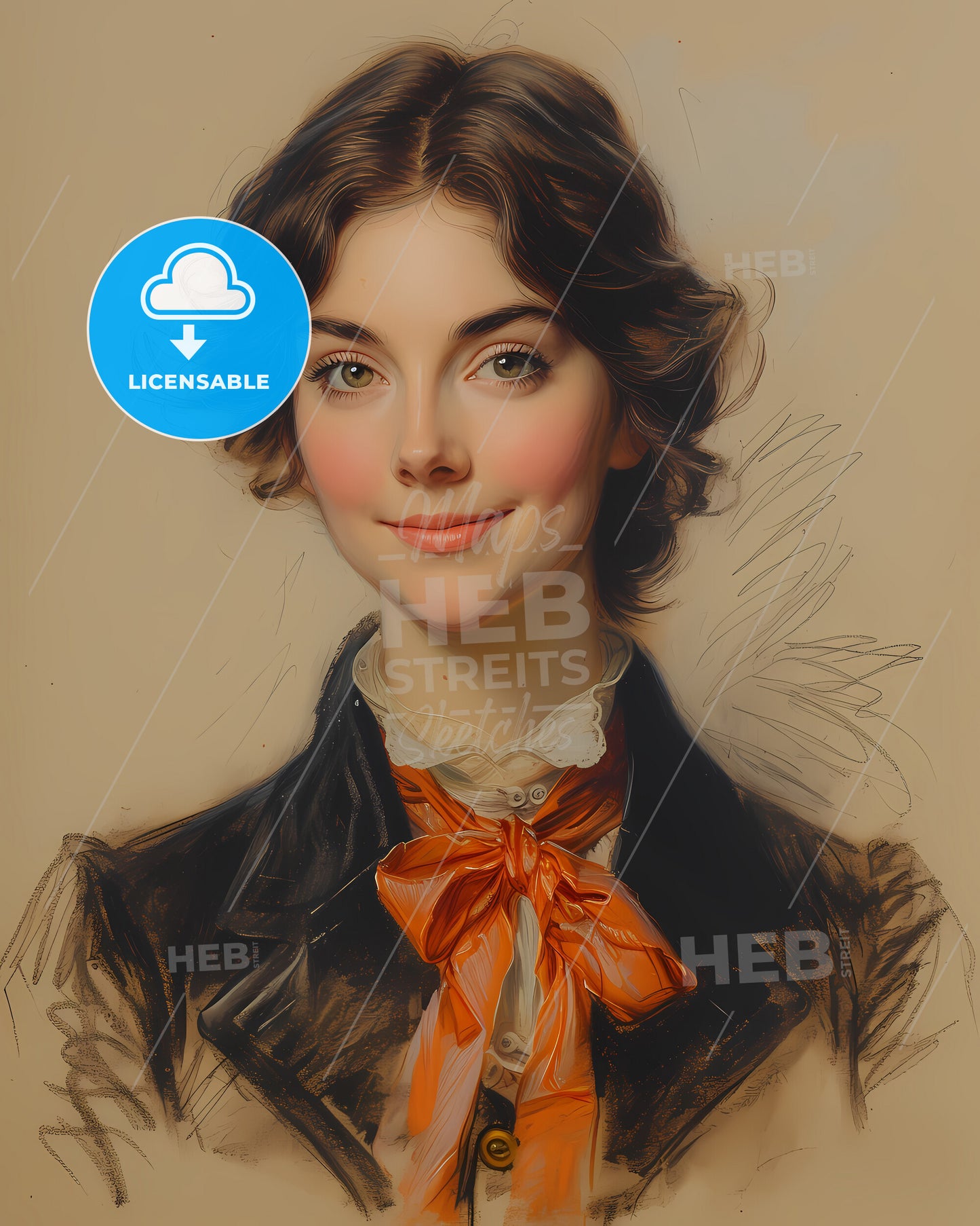 Margaret, Fuller, 1810 - 1850, a woman with a bow