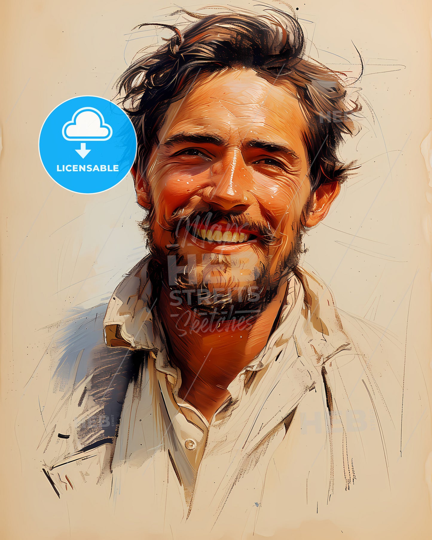 Ernest, Shackleton, 1874 - 1922, a man smiling with a beard