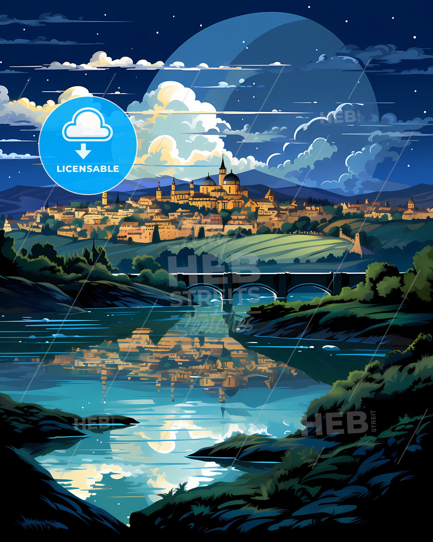 Cã³Rdoba, Spain, a bridge over a river with a city in the background