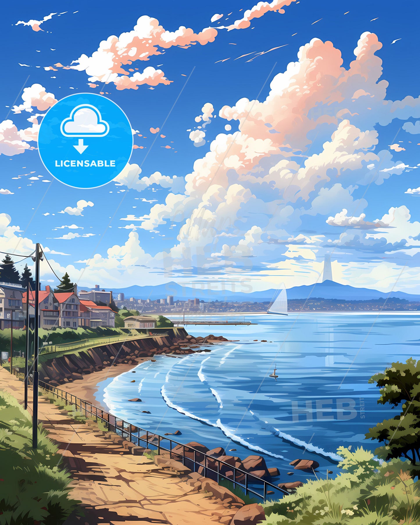 Swansea, Swansea, a beach with houses and a body of water