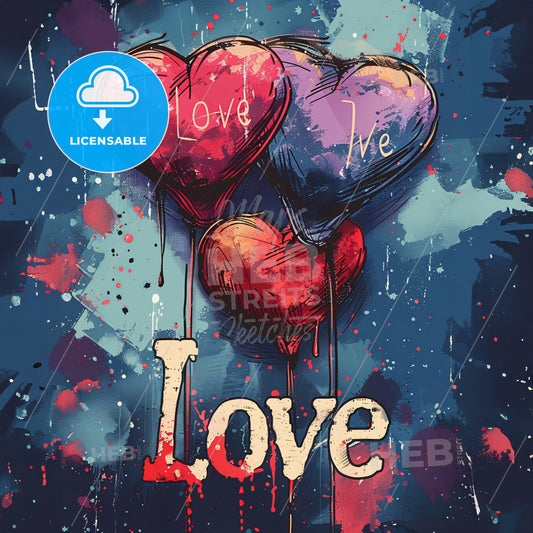 A Heart Shaped Balloons With Words