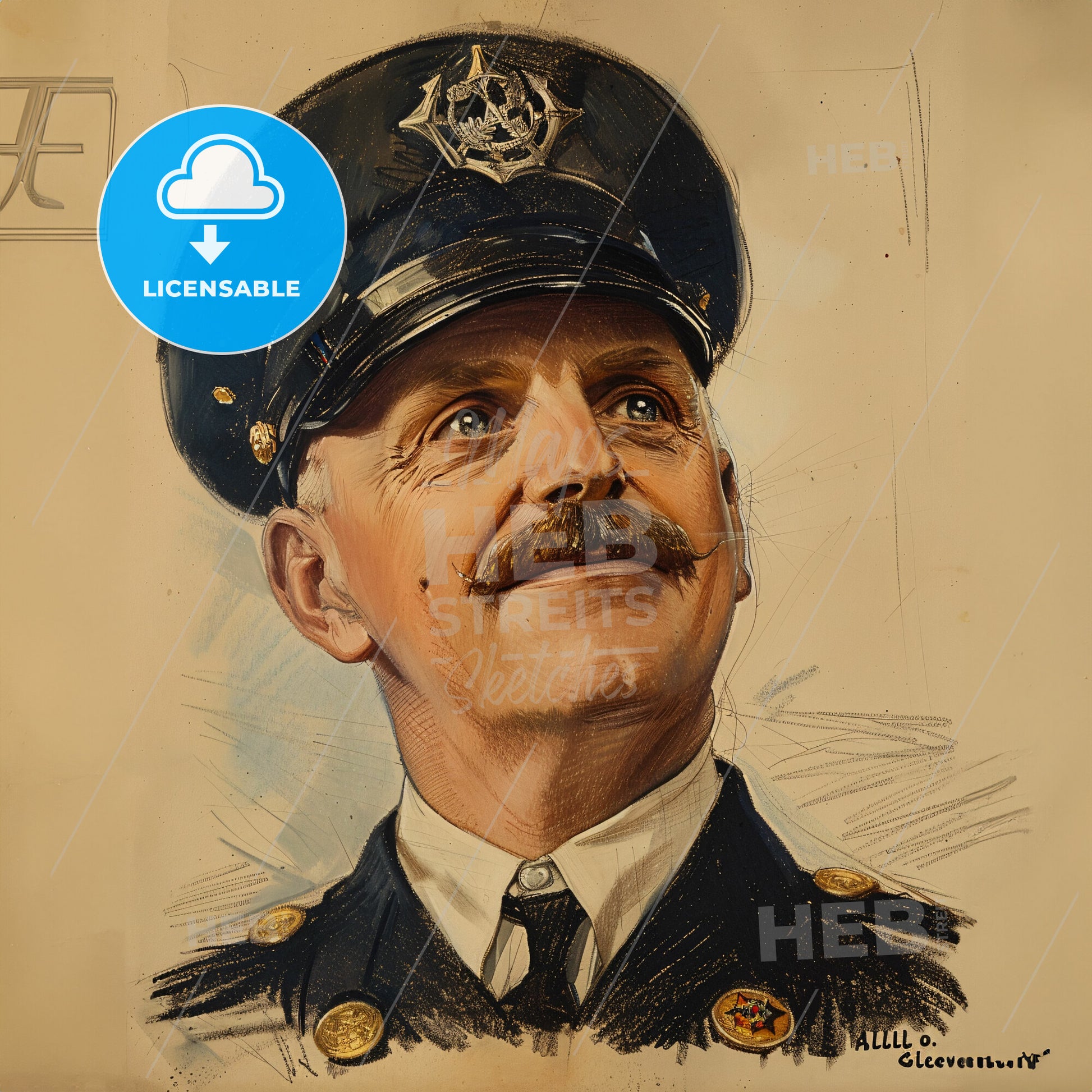 Albert Gleaves, 1858 - 1937, American Admiral - A Man In A Uniform