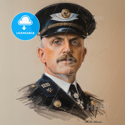 Albert Gleaves, 1858 - 1937, American Admiral - A Man In A Uniform