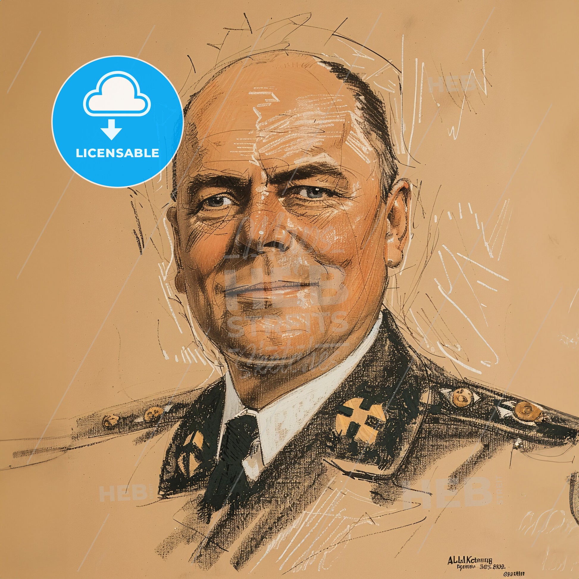 Albert Kesselring, 1885 - 1960, German Field Marshal - A Man In A Military Uniform