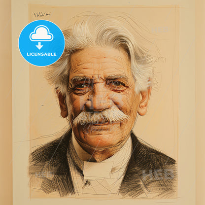 Albert Schweitzer, 1875 - 1965, German theologian and missionary - A Portrait Of A Man