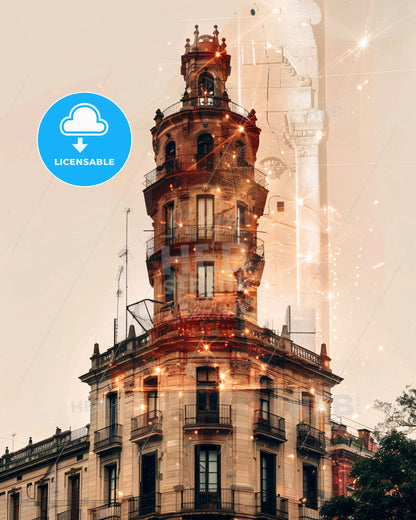 Alcalá de Henares Urban Dream - A building with a tower