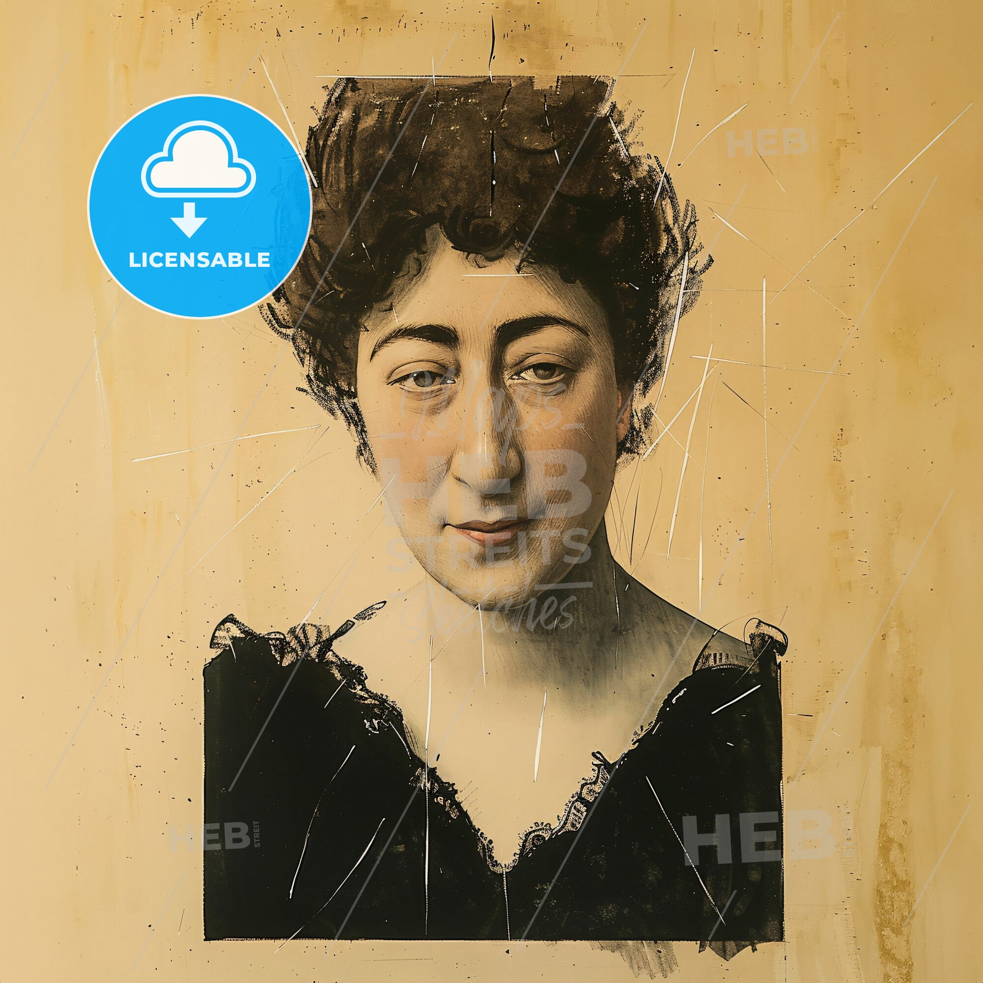 Aleksandra Ekster, 1882 - 1949, Russian-French painter and designer - A Painting Of A Woman