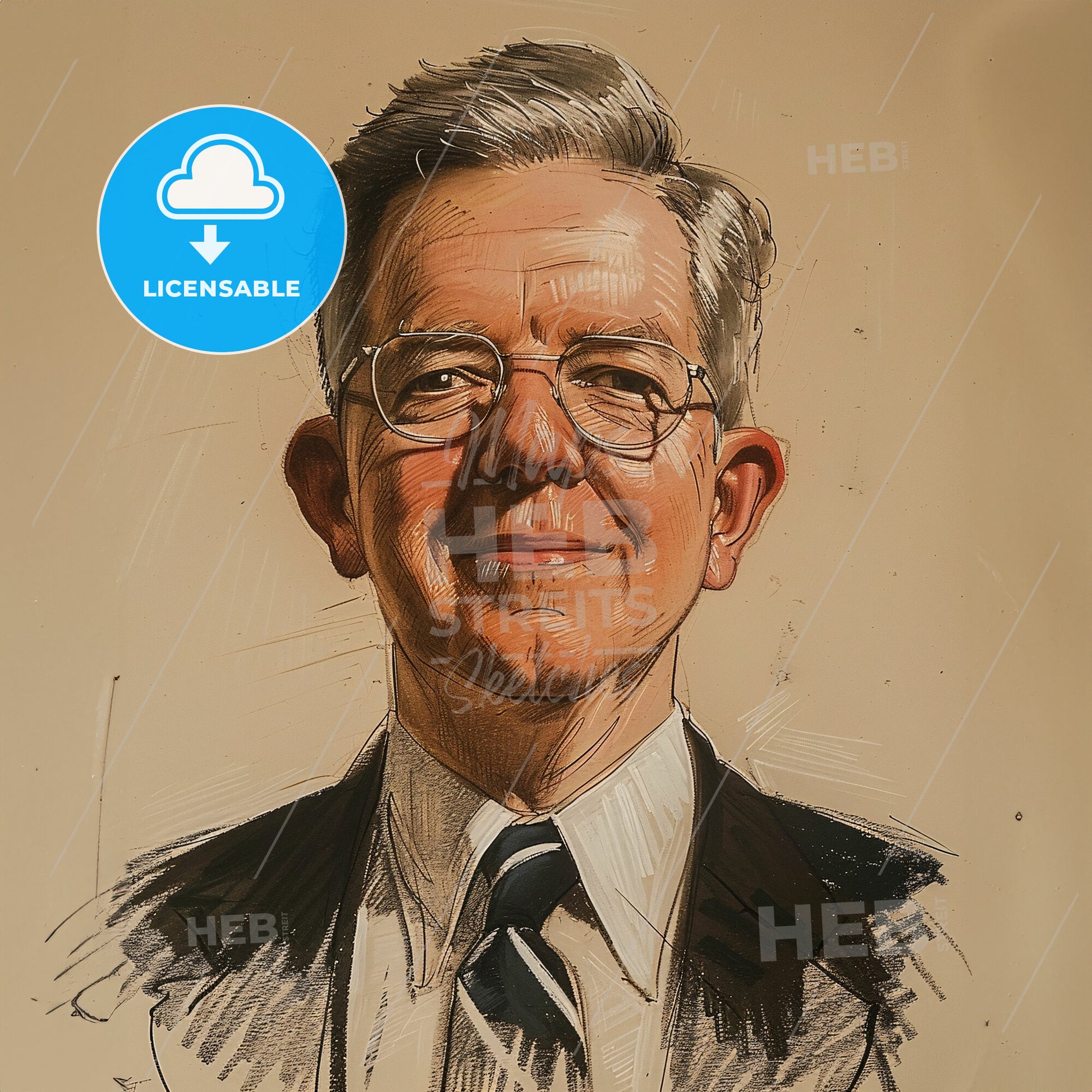 Alfred Blalock, 1899 - 1964, American surgeon - A Man Wearing Glasses And A Suit