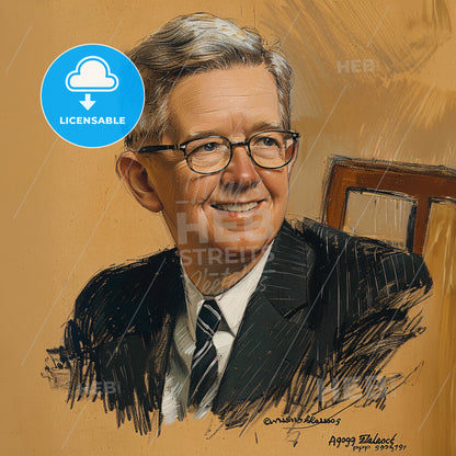 Alfred Blalock, 1899 - 1964, American surgeon - A Man In A Suit And Tie