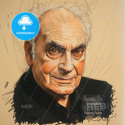 Angelo Pellegrini, 1904 - 1991, Italian-American food writer - A Portrait Of A Man